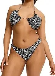 [Modibodi] SmileyWorld Cheeky Swimwear Briefs for Women - 40ML High Absorbency Period Swimwear for Women