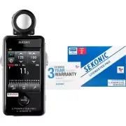 New!! Sekonic LiteMaster Pro L-478DR-U-EL Series Light Meter for Elinchrom