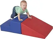 Baby Kids Toddler Large Soft Block Playset Step n Slide Beginner Foam Play Structure 2pcs