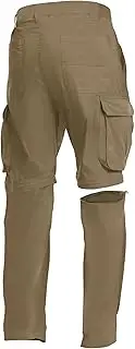 [NATUVENIX] Hiking Pants Men Quick Dry Convertible Fishing Pants for Men Zip Off Lightweight Mens Cargo Pants Outdoor Travel
