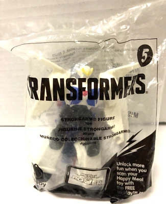 McDonald's Transformers #5 STRONGARM Happy Meal Toy NIP