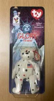 RARE ERRORS GLORY THE BEAR RONALD MCDONALD CHARITIES TY BEANIE BABIES UNOPENED