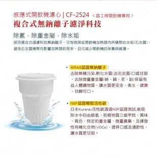 【現貨免運】晶工牌 冰溫熱開飲機 濾心 (4入組)  JD-6723 JD-6726 開飲機 飲水機 濾心