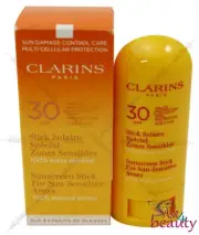 Clarins Sun screen Stick For Sun Sensitive Area Spf30 .28oz New In Box