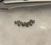 Stainless Steel Button Head T6 Torx Screws For Kershaw Natrix Pocket Clip Scale