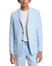 Theory Chambers Slim Fit Blazer in Suiting Linen