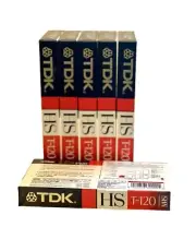TDK T-120HS High Standard VHS Video Tape
