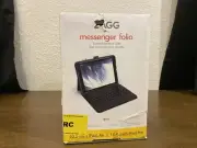 ZAGG Messenger Folio Keyboard Case for Apple iPad 10.2 / Air 3 / Pro 10.5 - Blk
