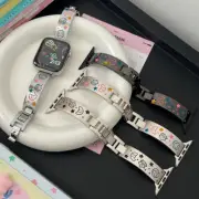 Stainless Strap Band For Apple Watch 9 8 7 6 5 4 3 Ultra 44mm 45mm 49mm Bracelet