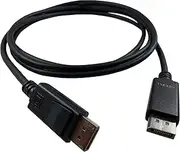 DP to DP 1.4-5 Pack of VESA-Certified DisplayPort 1.4 Cable - 6 Feet, Hbr3, 8K @60Hz, 4K UHD @240Hz, 6.6 Feet (2 Meters) (B088C-507B-23)