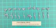Scourges Knives Pouches 20 Pieces Drukhari Dark Eldar Warhammer 40K L1 C