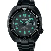 在飛比找momo購物網優惠-【SEIKO 精工】Prospex 黑潮夜視 潛水機械錶 4