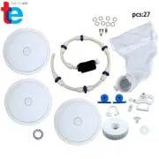 With Wheels Bearings Tires Bag Tail For Polaris 180 280 Pool Cleaner Rebuild Kit