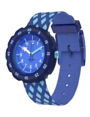 [Flik Flak] Criss-Cross Watch FPSP076 in Blue