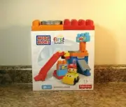 Mega Bloks First Builders Spinning Garage Playset NEW