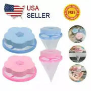 Laundry Filter Floating Pet Lint Catcher Washing Machine Mesh Pouch Hair Remover