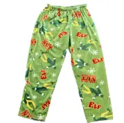 Son Of A Nutcracker Buddy The Elf Christmas Green pajama bottoms men’s Large NEW