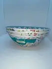 Pioneer Woman Melamine Set of 3 Salad Mixing-Serving Bowls Assorted Discounted