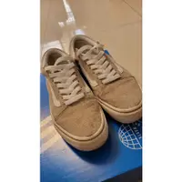 在飛比找蝦皮購物優惠-Vans Old Skool奶茶色厚底鞋二手正品