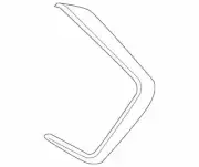 Genuine Kia 2014-2016 Optima Instrument Panel Trim Molding Right 84782-2TAA0DAJ (for: Kia)
