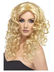 Curly Glamour Costume Wig
