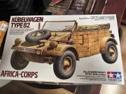 Tamiya 35238 WWII German Kubelwagen Type 82 1/35 Scale Kit W/ Eduard Photo Etch