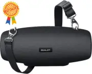 S67 60W Bluetooth Speaker, IPX6, 40H Playtime, AUX/TF/USB, Strap Included