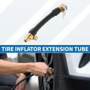 1pc 5.51" 8mm ID Tire Inflator Extension Tube 0.305inx32TPI for Car Motorcycle