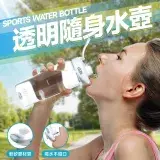 在飛比找遠傳friDay購物優惠-健身透明水壺 運動水壺 免觸碰水壺500ML