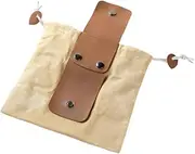 Oshhni Foraging Bag Belt Pouch Folding Multiuse Waist Hanging Tool Bag Hiking Pouch for Outside Activities Flowers Vegetables Shells