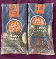 Dave and Busters 2 Logo Scarfs New Adult