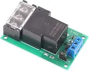 ElgnAura High Power Relay Module, 30A Optocoupler Isolation Relay, One Way Relay Module Board with High/Low Level Trigger YYG - 2 (5VDC)