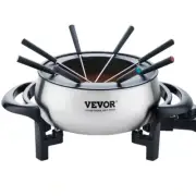 Electric Fondue Pot Set for Cheese and Chocolate 3-Qt. Chocolate Melting Warmer
