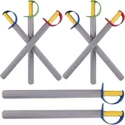 8PCS Foam Sword, 20.9x1.8 Inch EVA Foam Toy Sword Soft Weapons, Pretend Play Swords for Kids for Birthday Party Activities and Kindergarten Performance Swords for Kids Pirate