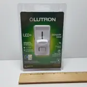 LUTRON White Skylark Slide Dimmer Switch LED 150W Incan Halo 600W SCL-153PH-WH