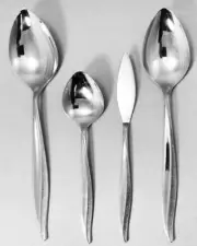 TEXTURA by Oneida Deluxe 4 Piece Serving Set NEW NEVER USED made USA