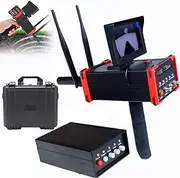 Professional Metal Detector for Adults, LCD Display & Adjustable Dual Rod Super Easy to Operate Gold Detector with Screen, 16 M Deep Long Range,One-Click Quick Matching, Higher Accuracy Metal Scanner