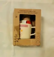 Beatrix Potter Peter Rabbit Flopsy Organic Bamboo Mug & Soft Toy Set - Brand New