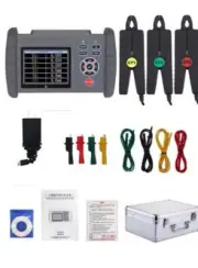 Digital Three-phase Phase Volt Ampere Tester Power Meter Phase Resolution 0.1°