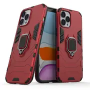 With Ring Stand Cover Case For iPhone12 Pro - Red