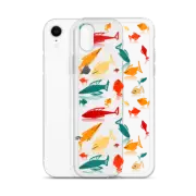 iPhone XR, XS, XS Max, X, 6,7,8, 8 Plus MultiColor Fish Mania Case