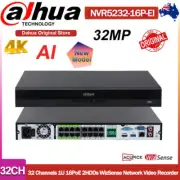 Dahua Ai 32CH 16PoE 32MP NVR Wizsense Acupick ePoE Video Recorder NVR5232-16P-EI