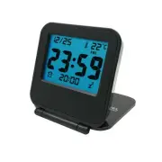 Small Mini Digital Travel Alarm Clocks,Battery Operated Travel Clock with LCD...