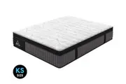 34cm Mattress STARRY EUCALYPT Euro top King Single 9 Zone Bedding