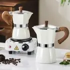 Electric Gas Manual Espresso Maker Cafe Accessories Moka Pot Brewing Tools