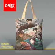 Attack On Titan Anime Cosplay Fashion Schoolbag Canvas Shopping Bags Handbag #15