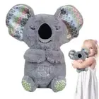 Plush Soothing Sleeping Otter Toy with Music Soothing Koala Hug Toy Baby HA