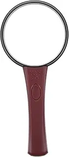 SEWOART 1pc Handheld Magnifier with LED Light Portable Reading Magnifying Glass for Seniors Lens High Clarity for Library Home Use