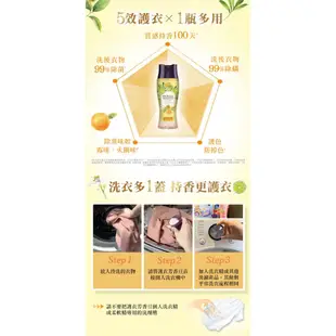 熊寶貝 多效護衣芳香豆補充包(青檸X甜橙) 300ml【家樂福】