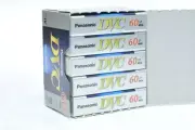 Lot of 5-Pack Panasonic DVC 60/90 Minute Mini DV Cassette Tape
